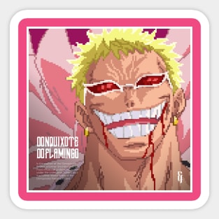 pxel Doflamingo Sticker